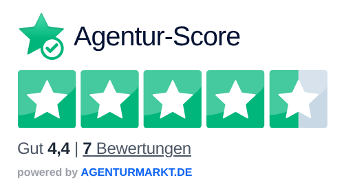 Agentur-Score von Windschatten IT auf Agenturmarkt.de – Bewertungen ansehen